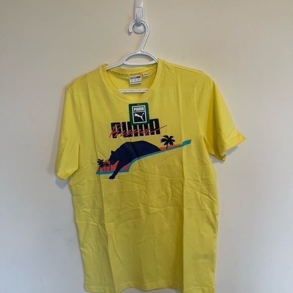 Mens Puma Graphic Tee - Picture 2 of 8
